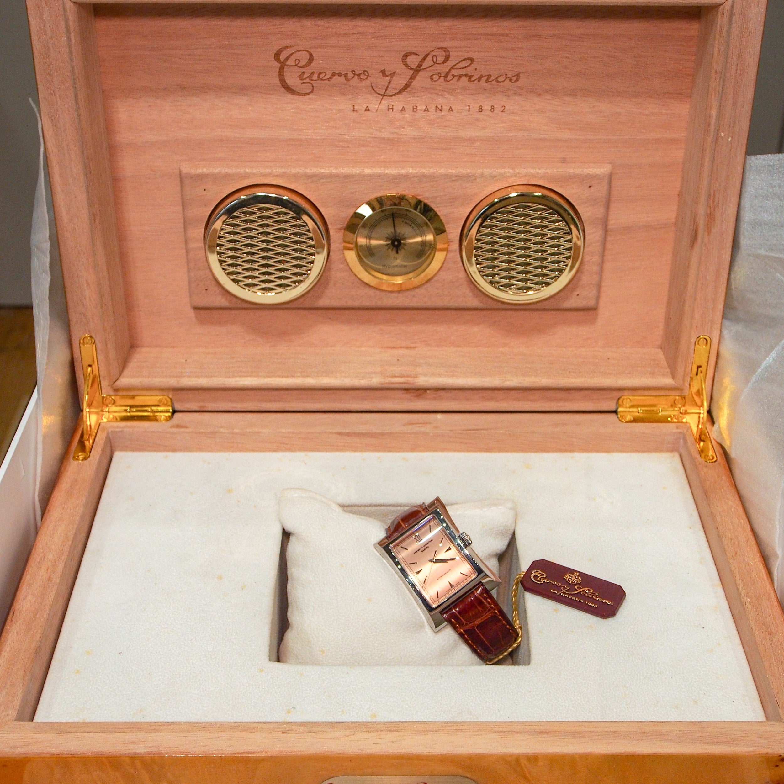 Cuervo Y Sobrinos Esplendidos Habana Autorecargante New Never Worn Ref. 2412800 - ON05176