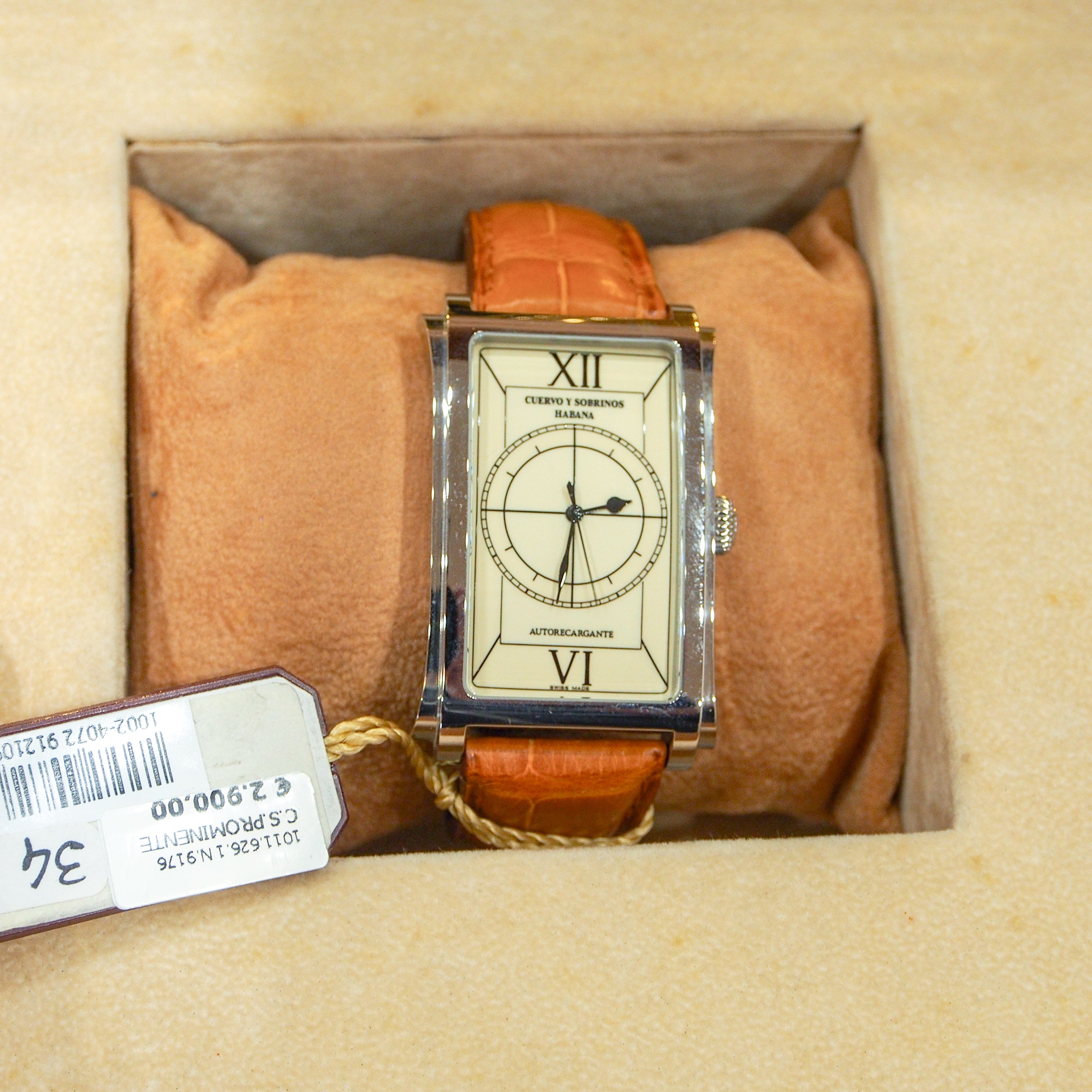 Cuervo Y Sobrinos Prominente Habana Autorecargante New Never Worn Ref. 10116261 - ON05202
