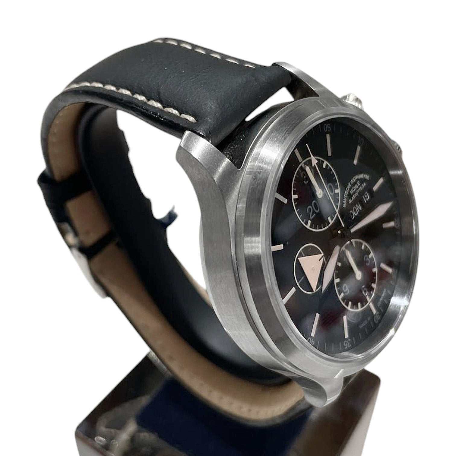 Mühle Glashütte Terranaut I Trail 44 mm Auto Ref. M1-40-53-LB - ON7792