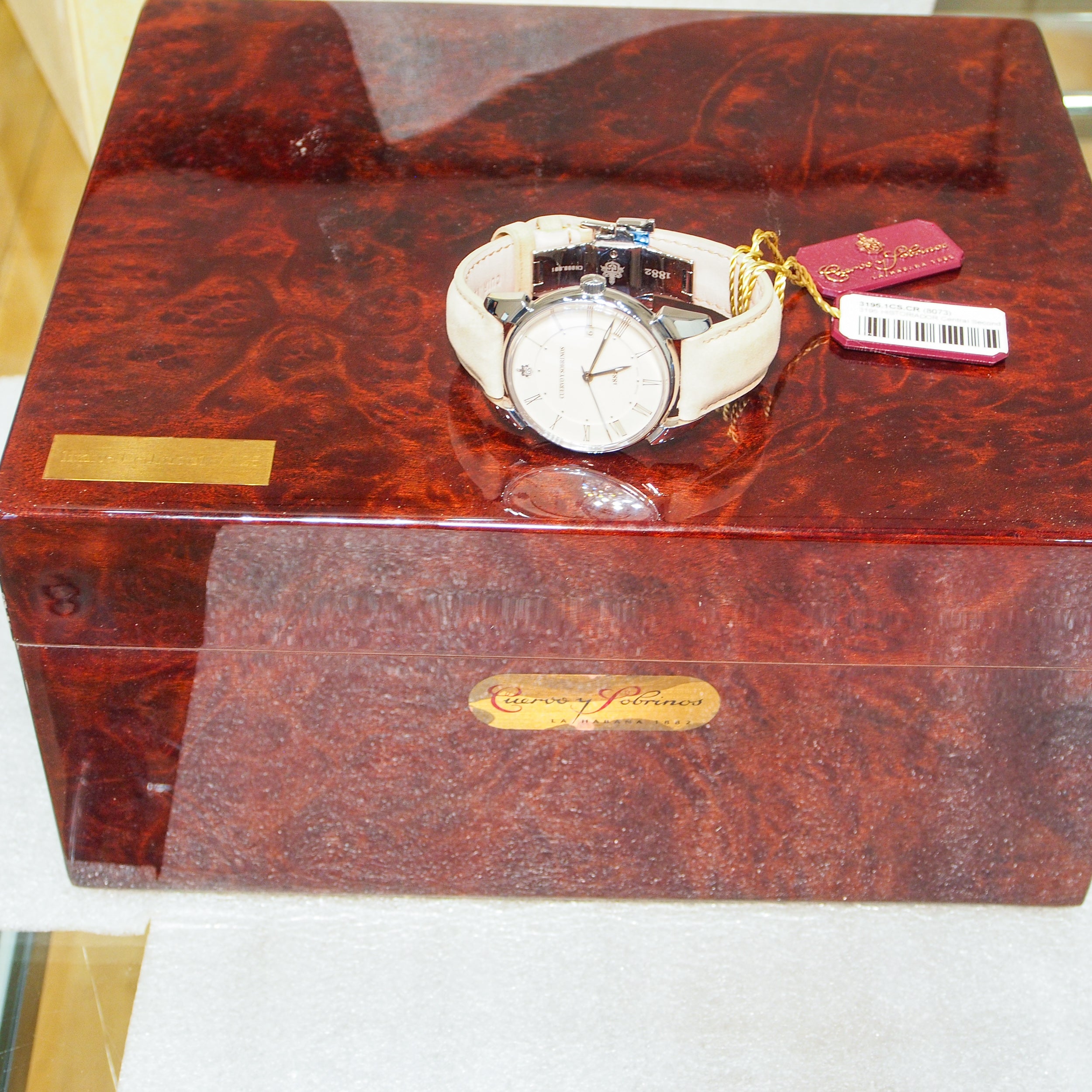 Cuervo Y Sobrinos Historiador New Never Worn Ref. 3195..1CS.CR - ON05178