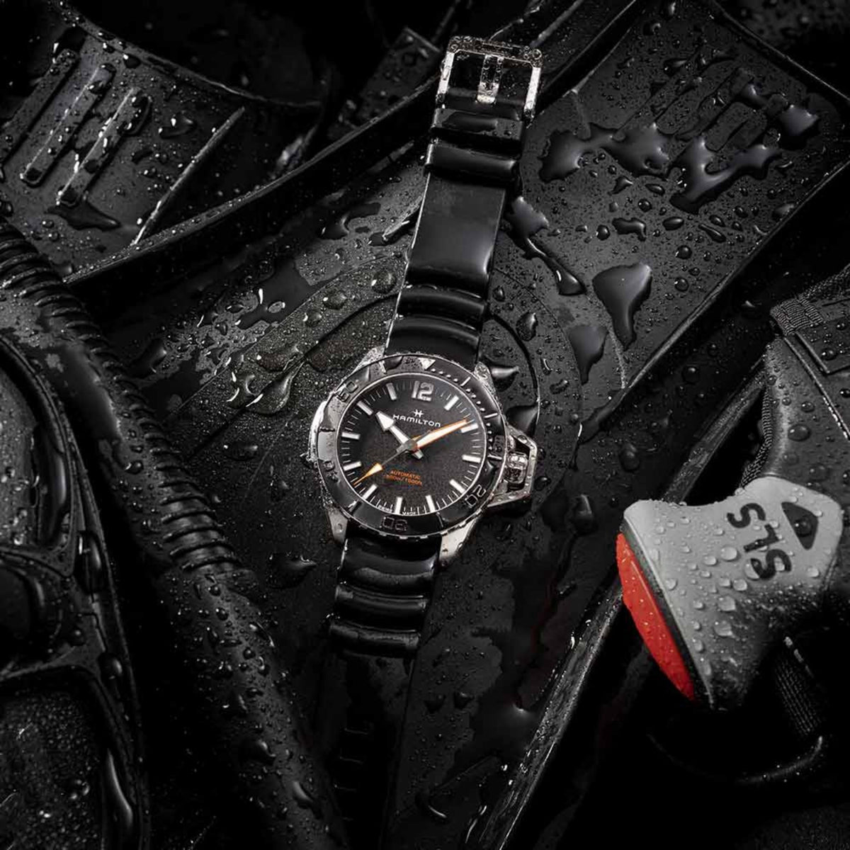 Hamilton Khaki Navy Frogman Auto H77825330
