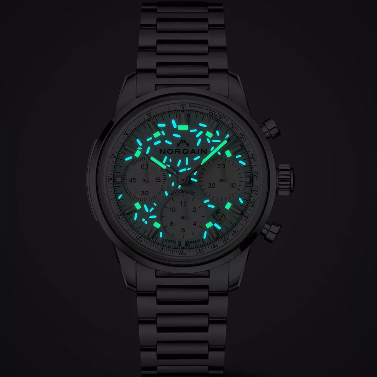 Norqain Freedom 60 Chrono Enjoy Life "Sprinkles" NSS201.19S04.A01.S01