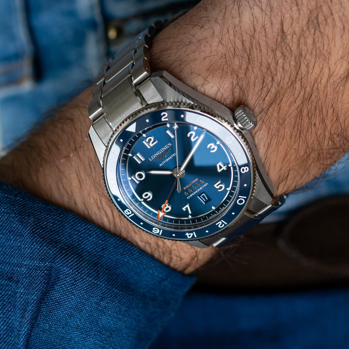 Longines Spirit Zulu Time GMT L38124936