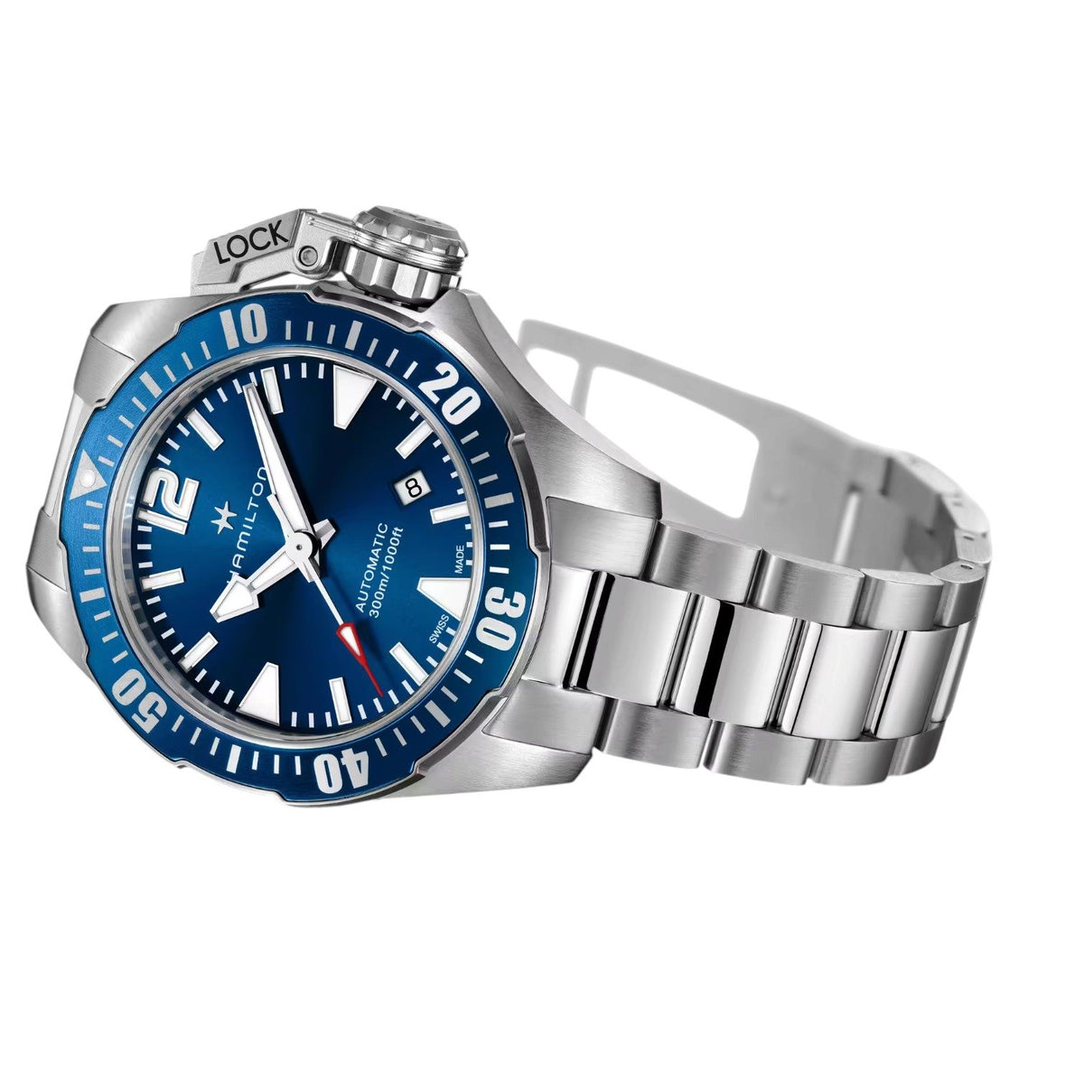 Hamilton Khaki Navy Frogman Auto H77705145