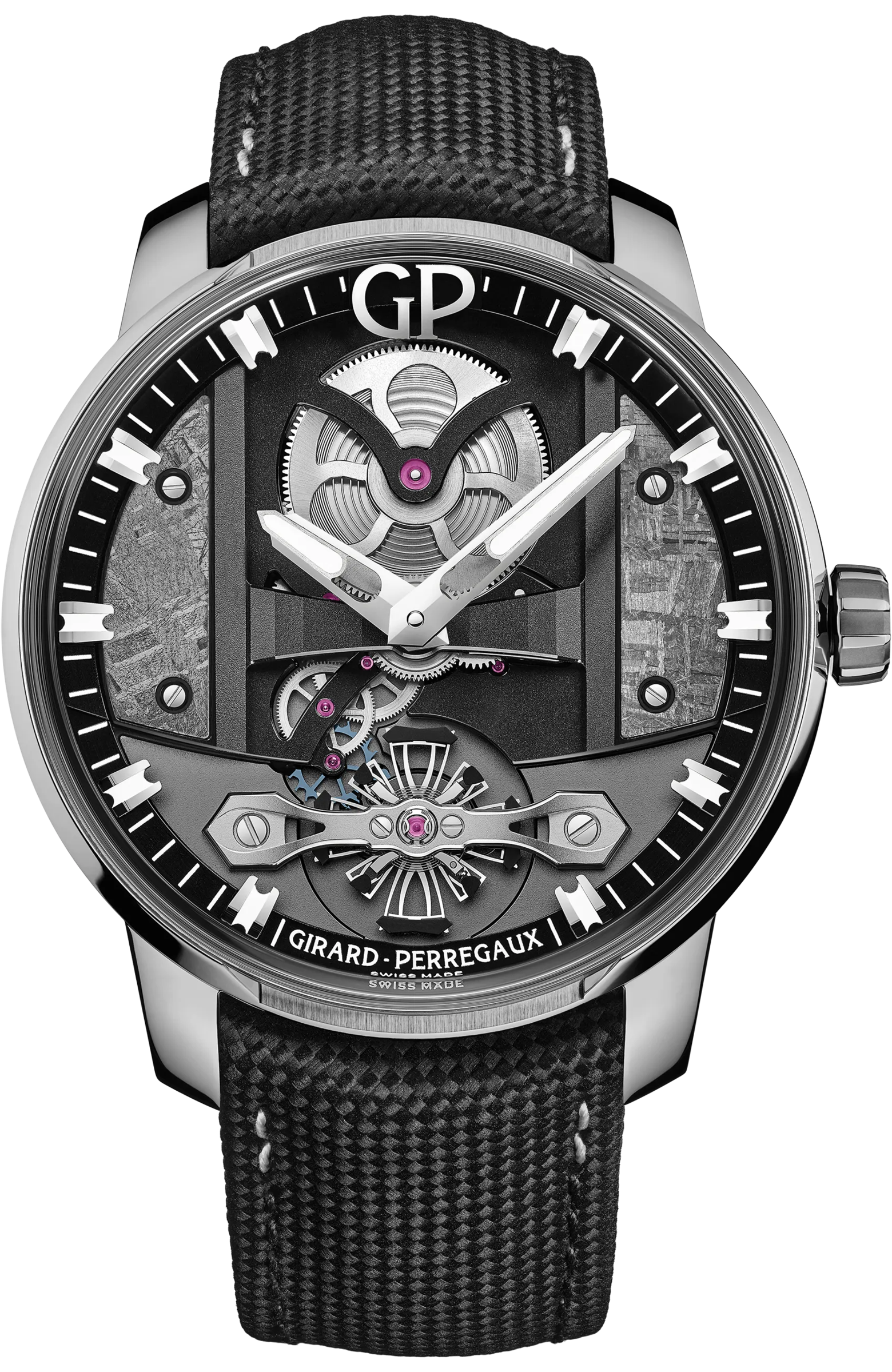 Girard-Perregaux Free Bridge Meteorite Ref. 82000-11-3259-5CX - ON09968