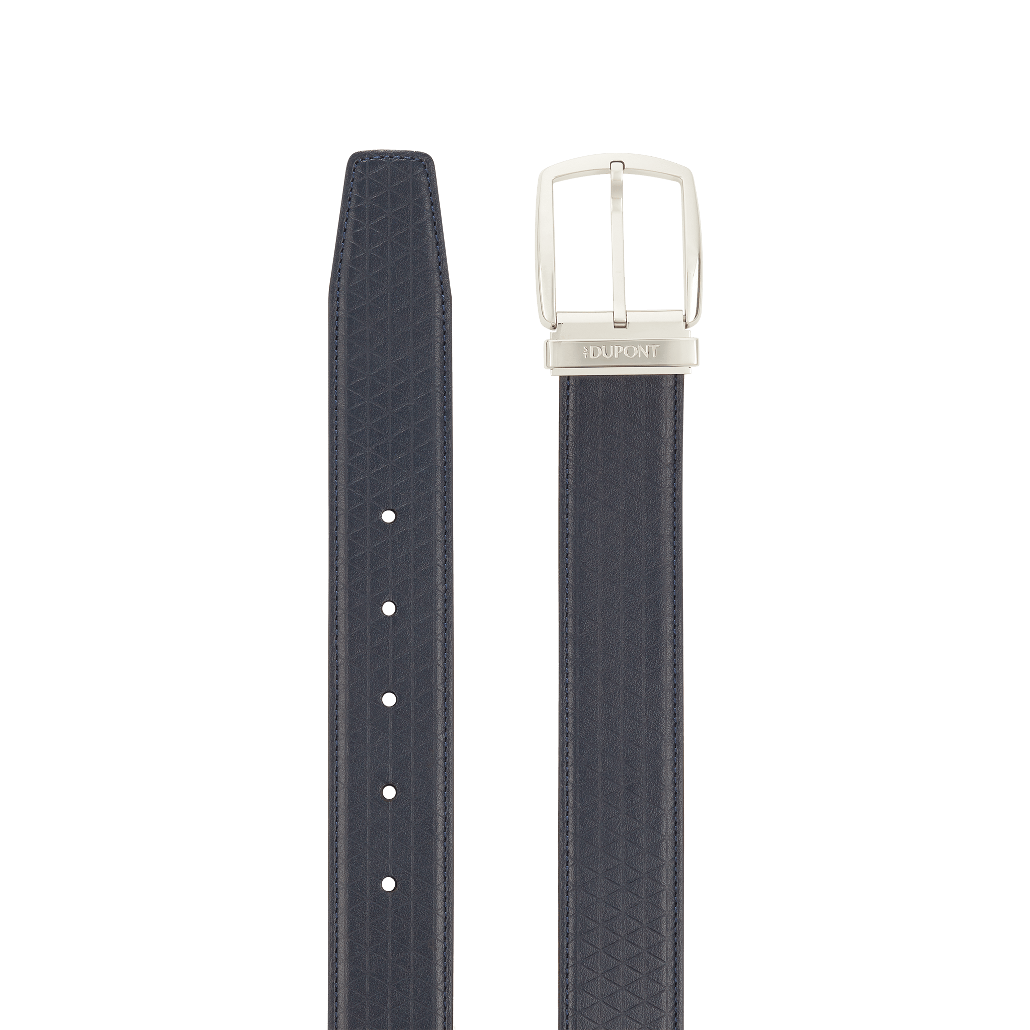 S.T. Dupont Line D Cintura Apex 35 mm Ref. 8350200 colore blu scuro