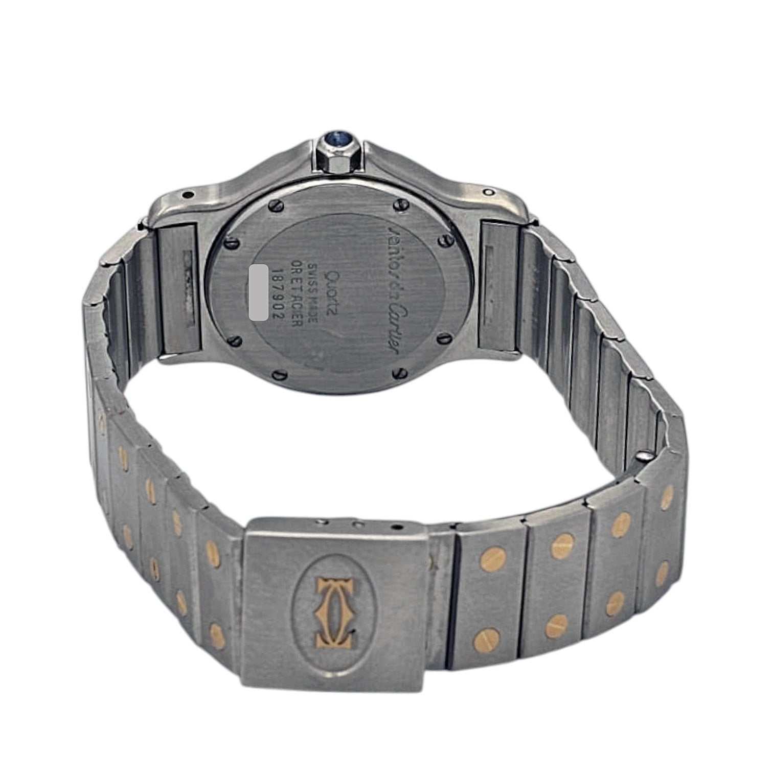 Cartier Santos Ronde Octagone Quartz Ref. 187902 - OU1230
