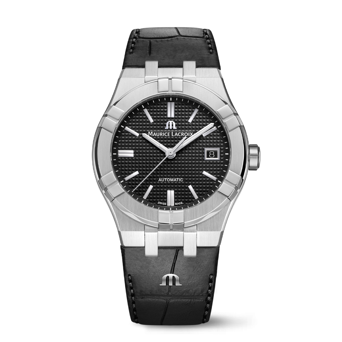 Maurice Lacroix Aikon Automatic Date AI6007-SS001-330-1 – vista frontale