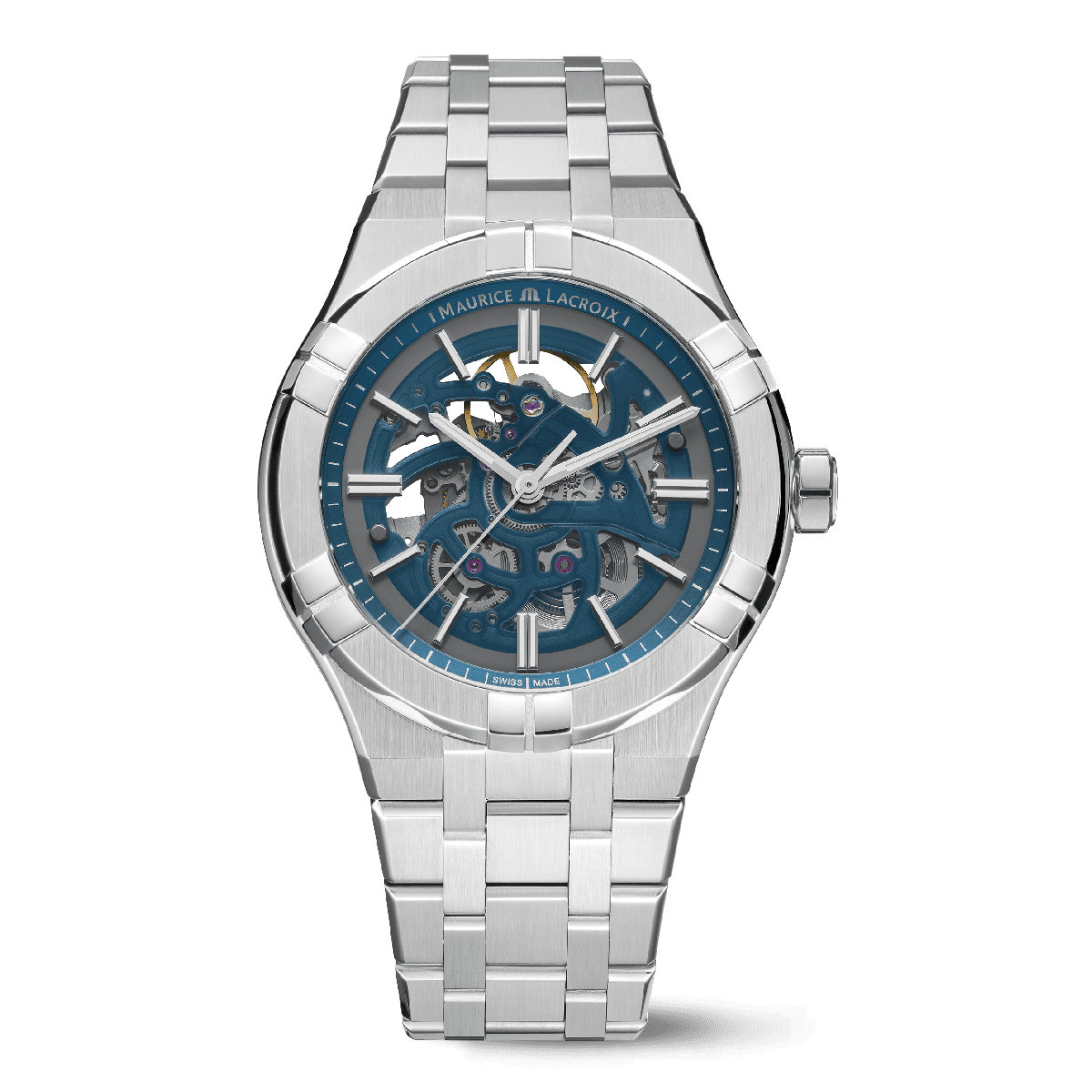 Maurice Lacroix Aikon Automatic Skeleton AI6008-SS002-031-1 – vista frontale