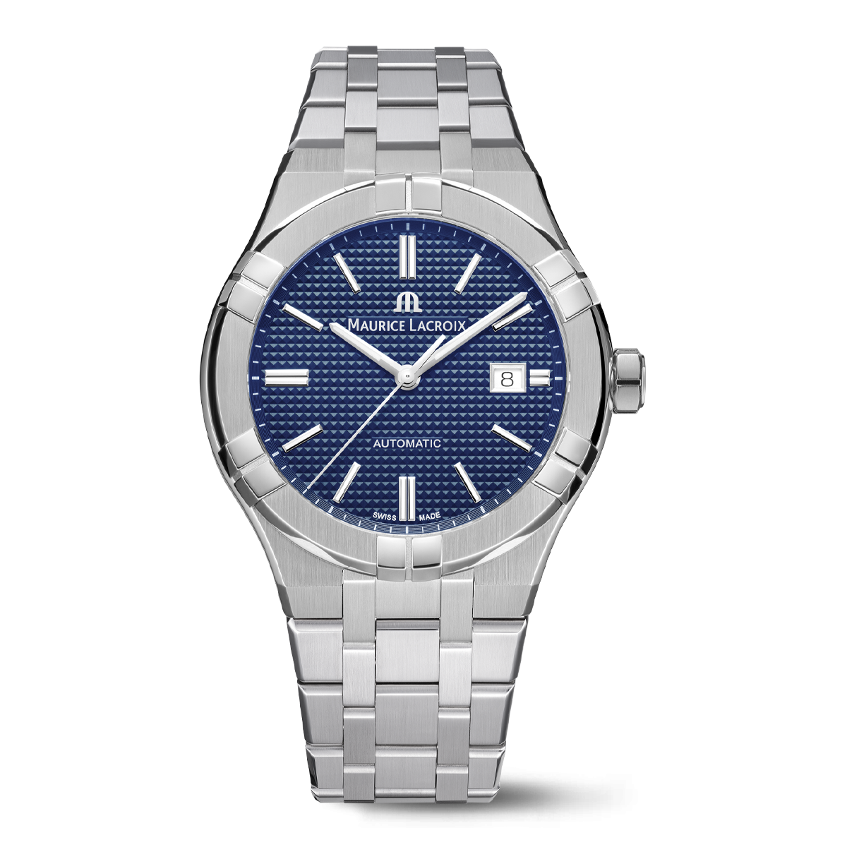 Maurice Lacroix Aikon Automatic Date AI6008-SS002-430-1 – vista frontale