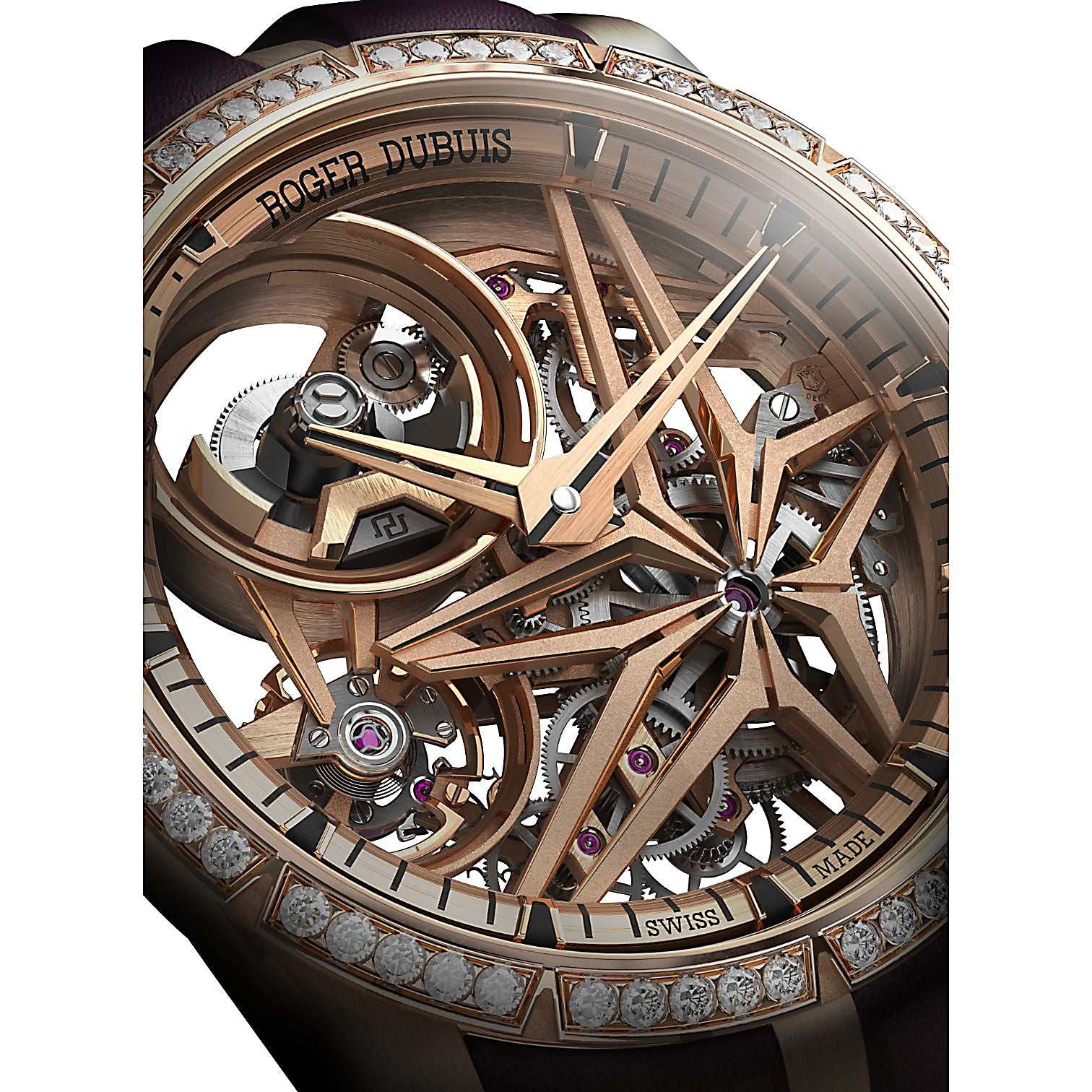 PRICE ON REQUEST - Contact us - Roger Dubuis Excalibur MonobalancierAutomatic Rose Gold 18 kt 42 mm Ref. DBEX0953 - ON7701