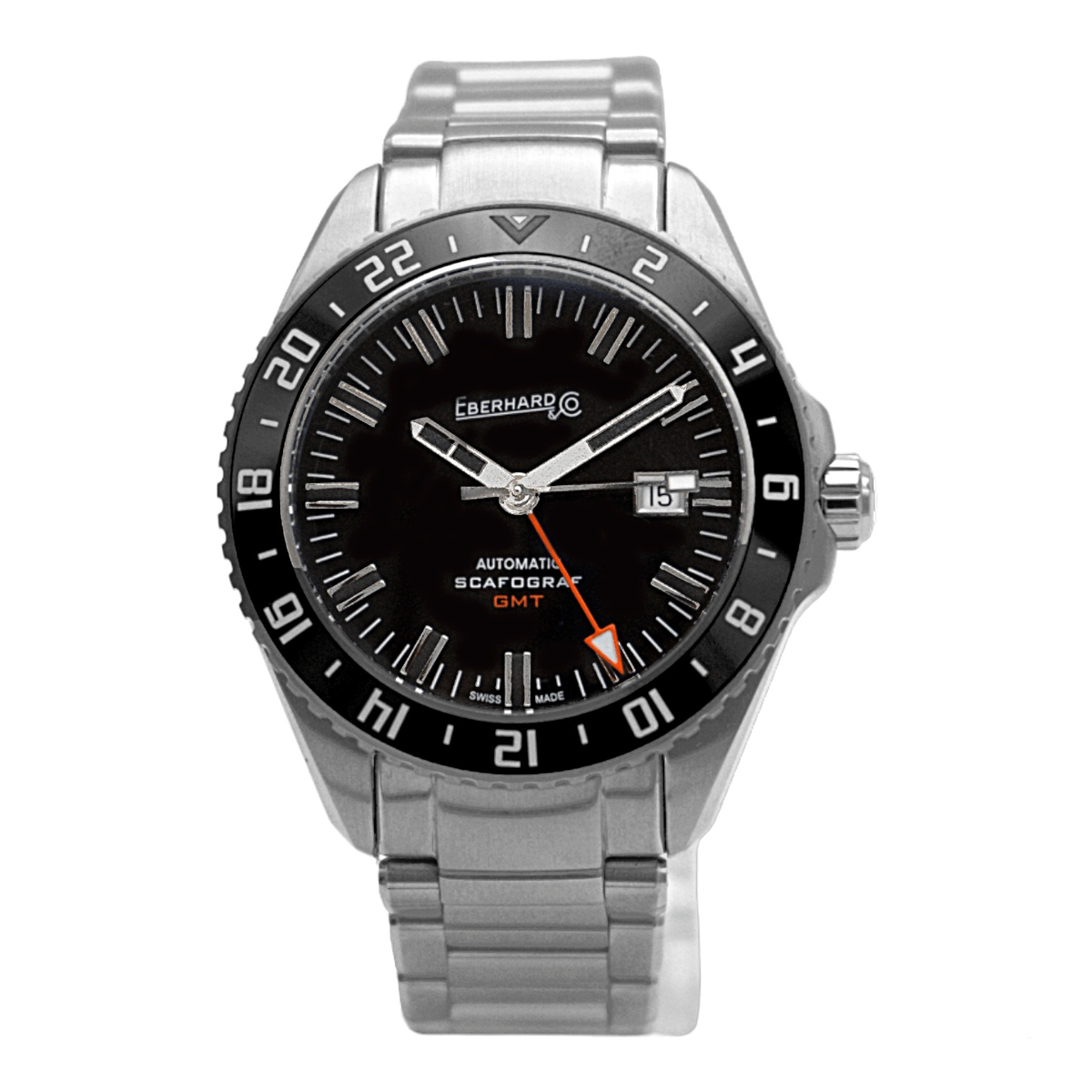 Eberhard & Co. Scafograf GMTNew Never Worn Ref.  41038CAD - ON5213 - LuxuryInStock