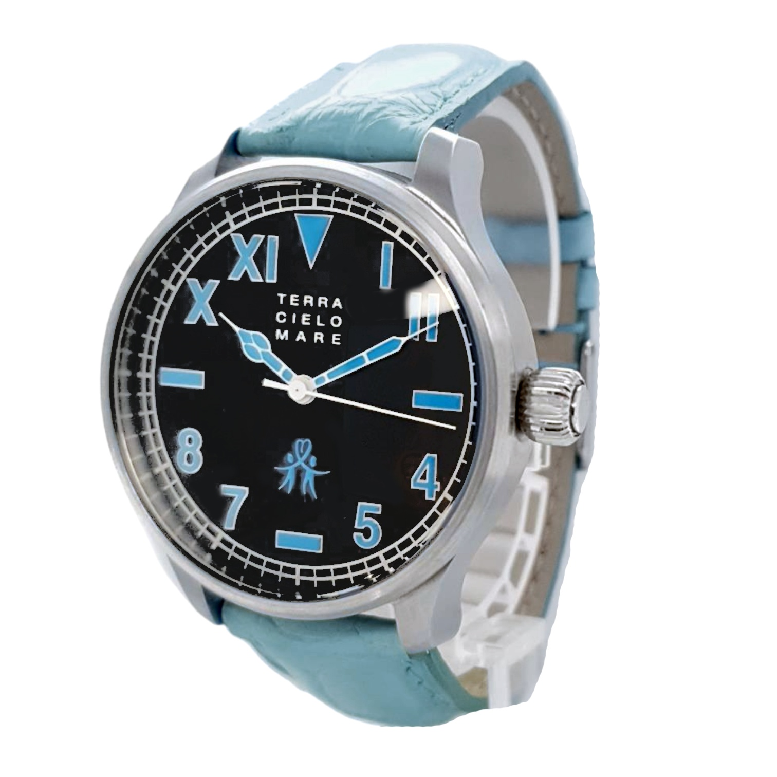 Terra Cielo Mare Turquoise Automatic ABCM (Association of Children with Heart Disease in the World) Ref. TC3021AC3PA - ON6297