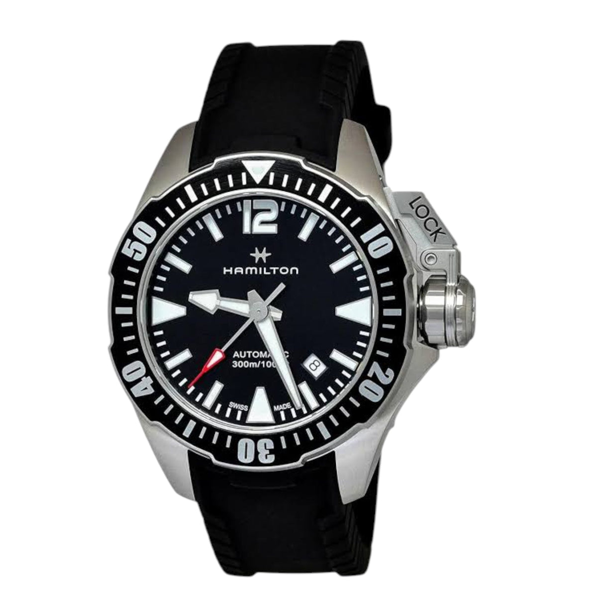 Hamilton Khaki Navy Frogman Auto H77605335