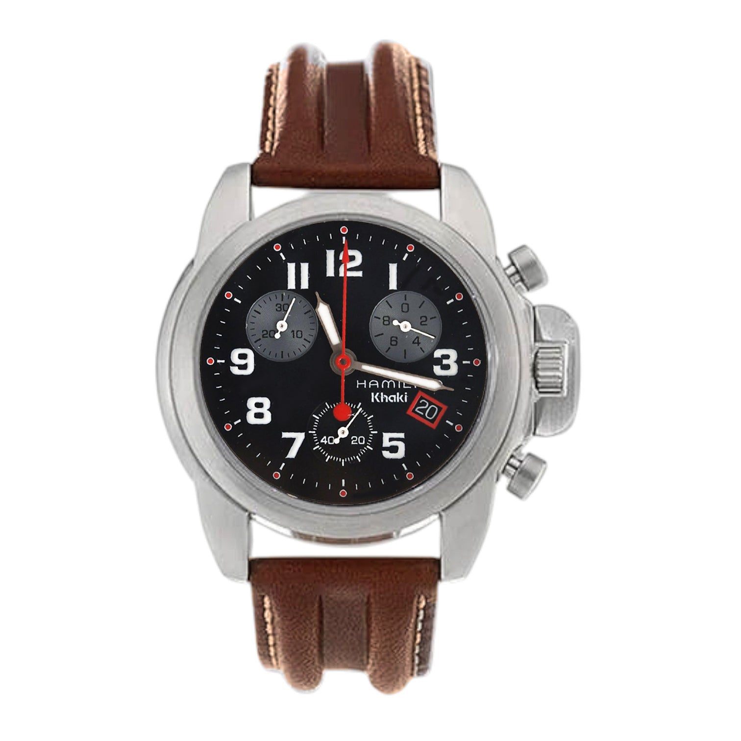 Hamilton Khaki Chronograph NOS - Quarzo 40 mm Ref. 6313 - ON8529