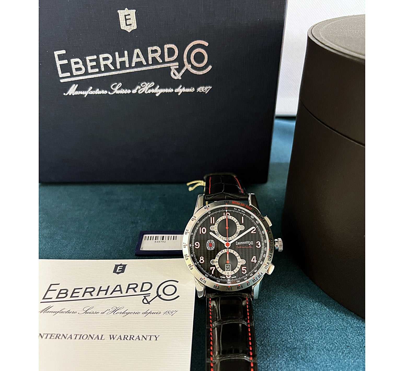 Eberhard &amp; Co. Tazio Nuvolari Fecha Ref. 31066CP - ON5724