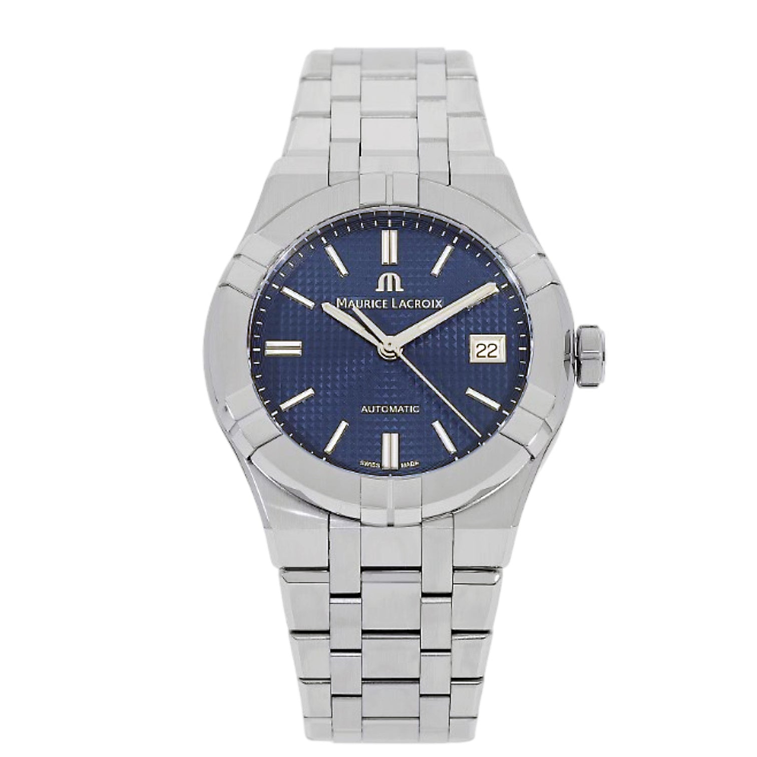 Maurice Lacroix Aikon Automatic Date 39 mm Ref. AI6007-SS002-430-1 - ON7486