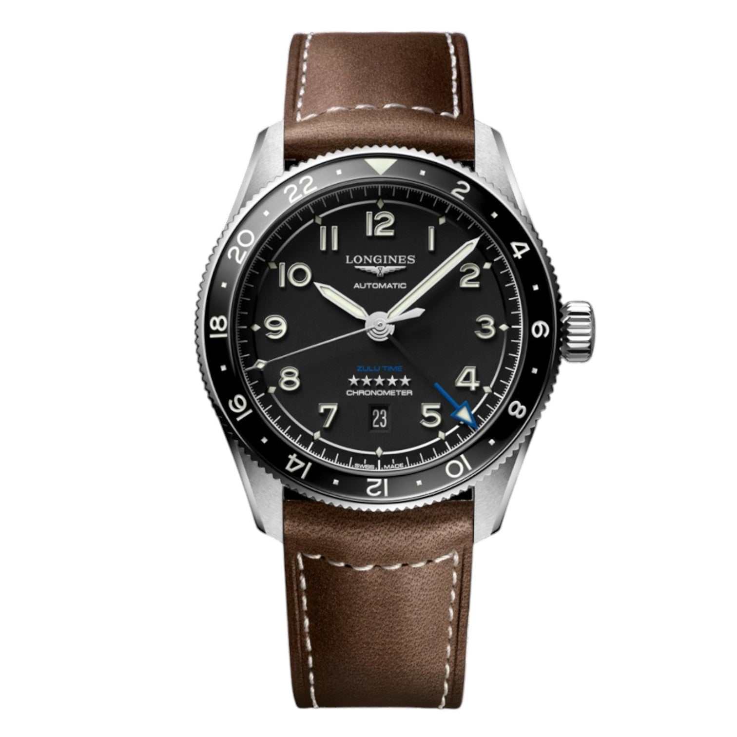 Longines Spirit Zulu Time 42 mm Ref. L38124532 - ON8154