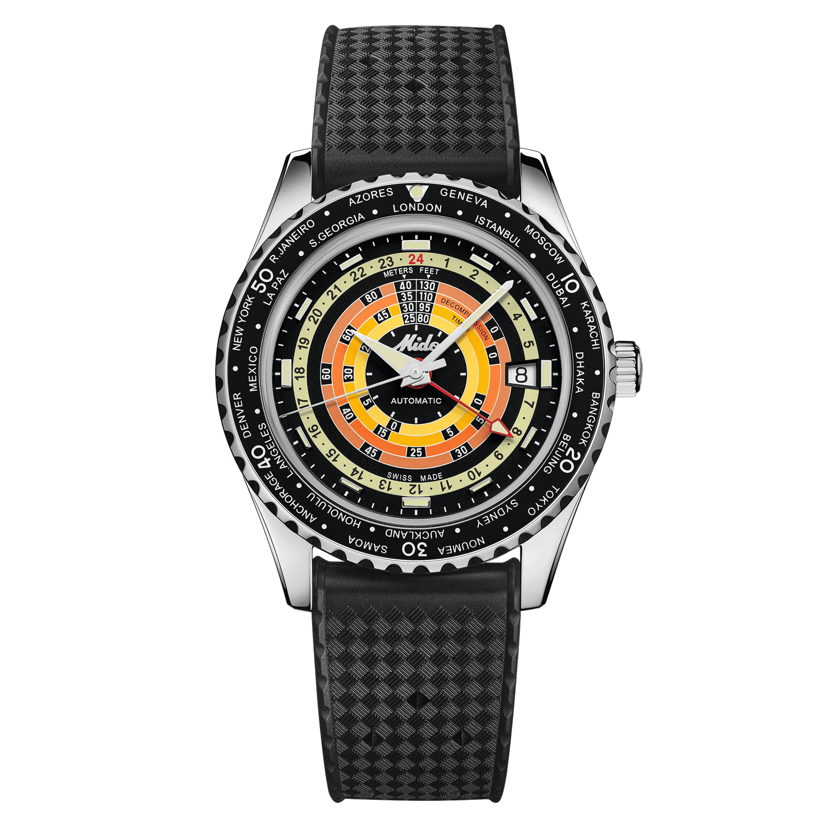 Mido Ocean Star Decompression Worldtimer Ref. M026.829.17.051.00 - ON10302