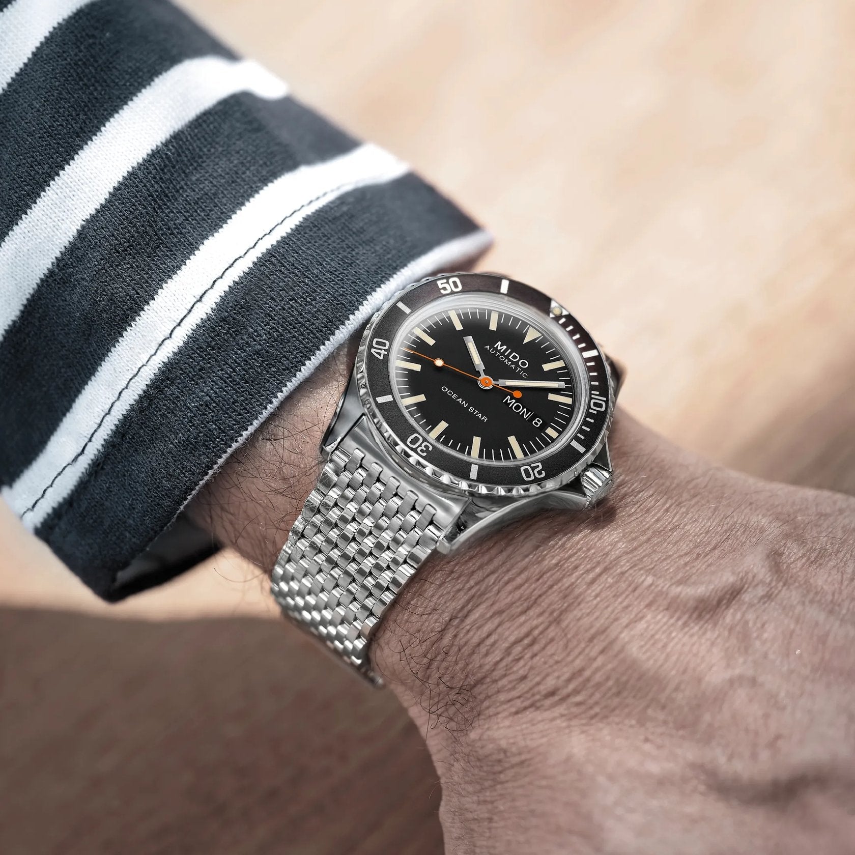 Mido Ocean Star Tribute Ref. M0268301105100 - ON10317 - vista 4