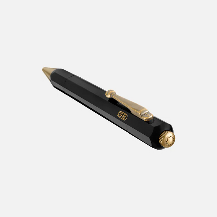 Montblanc Heritage 125494 Egyptomania Penna a Sfera in Resina Nera