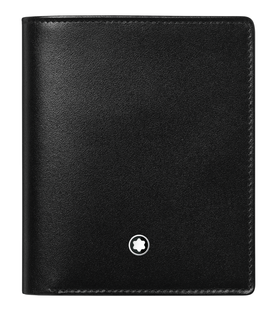 Montblanc Meisterstück MB126225 Porta Biglietti da Visita e Banconote in Pelle Nera