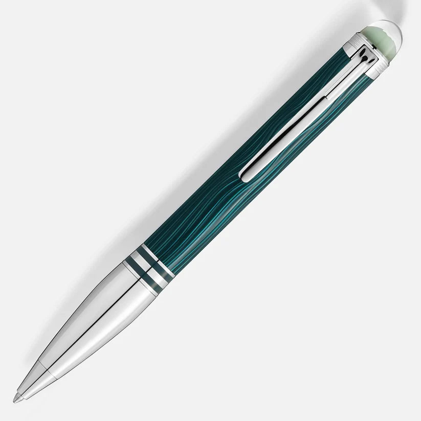 Montblanc StarWalker MB132912 Penna a Sfera PolarGreen in Resina e Metallo