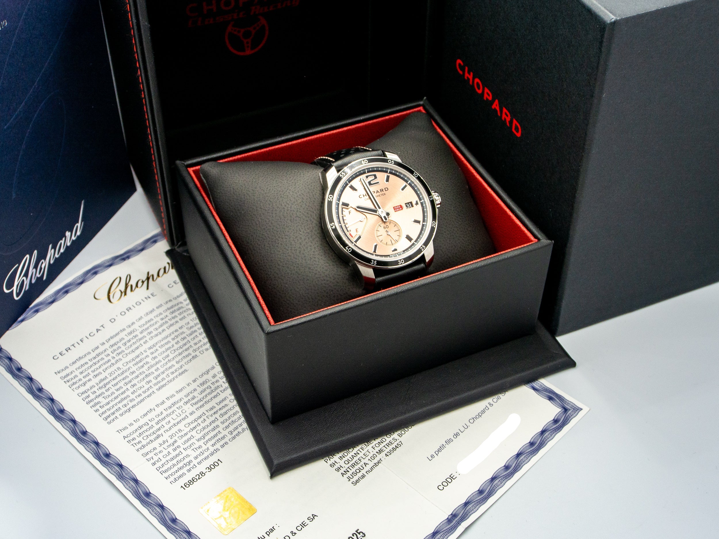 Chopard Mille Miglia GTS Power Control Competitor Edition 2025 n. 8xxx Full Set NEW