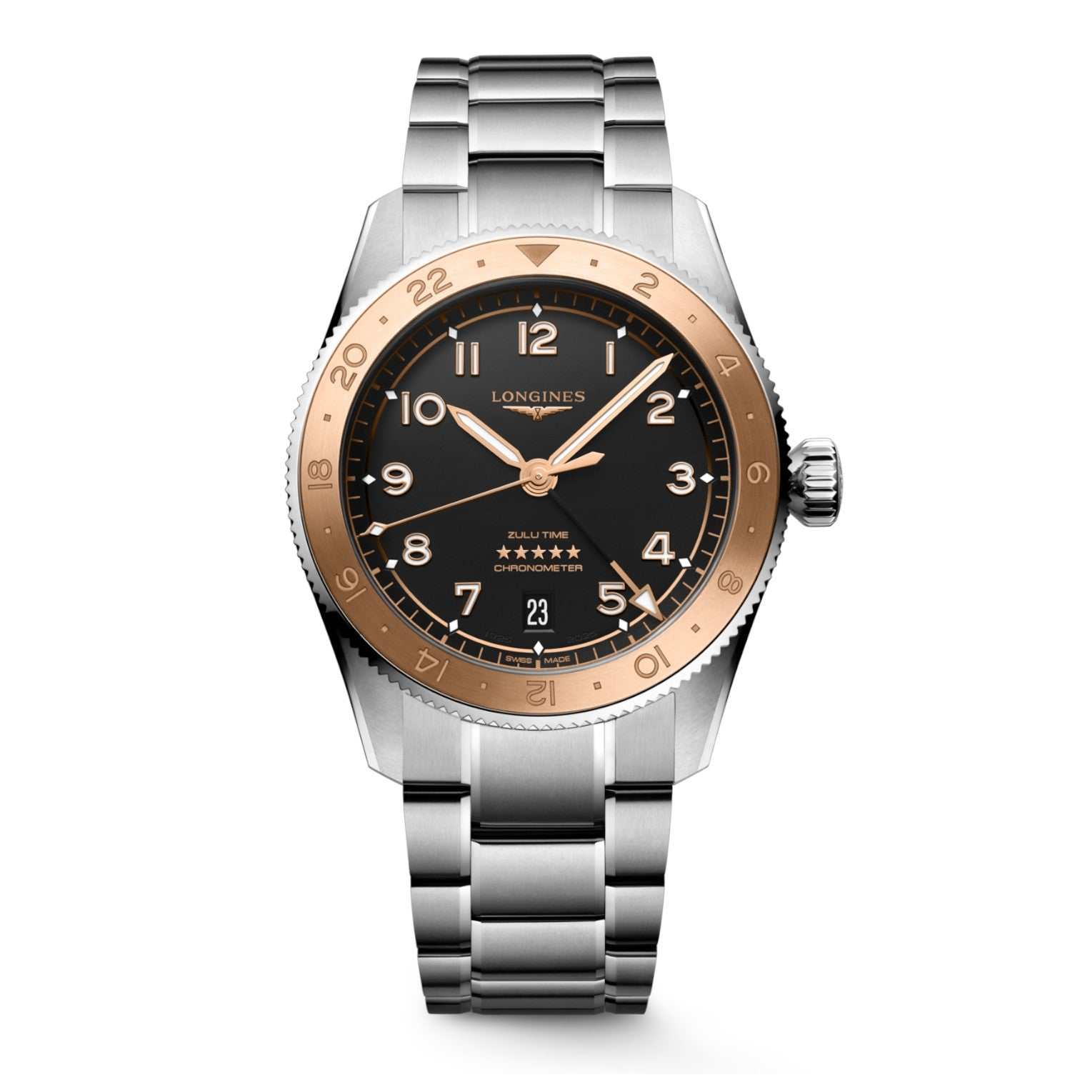 Longines Spirit Zulu Time 39 mm Ref. L38035536 - ON8165