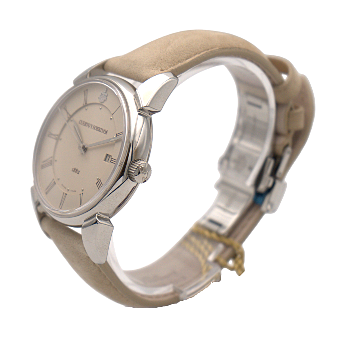 Cuervo Y Sobrinos Historiador New Never Worn Ref. 3195..1CS.CR - ON05178