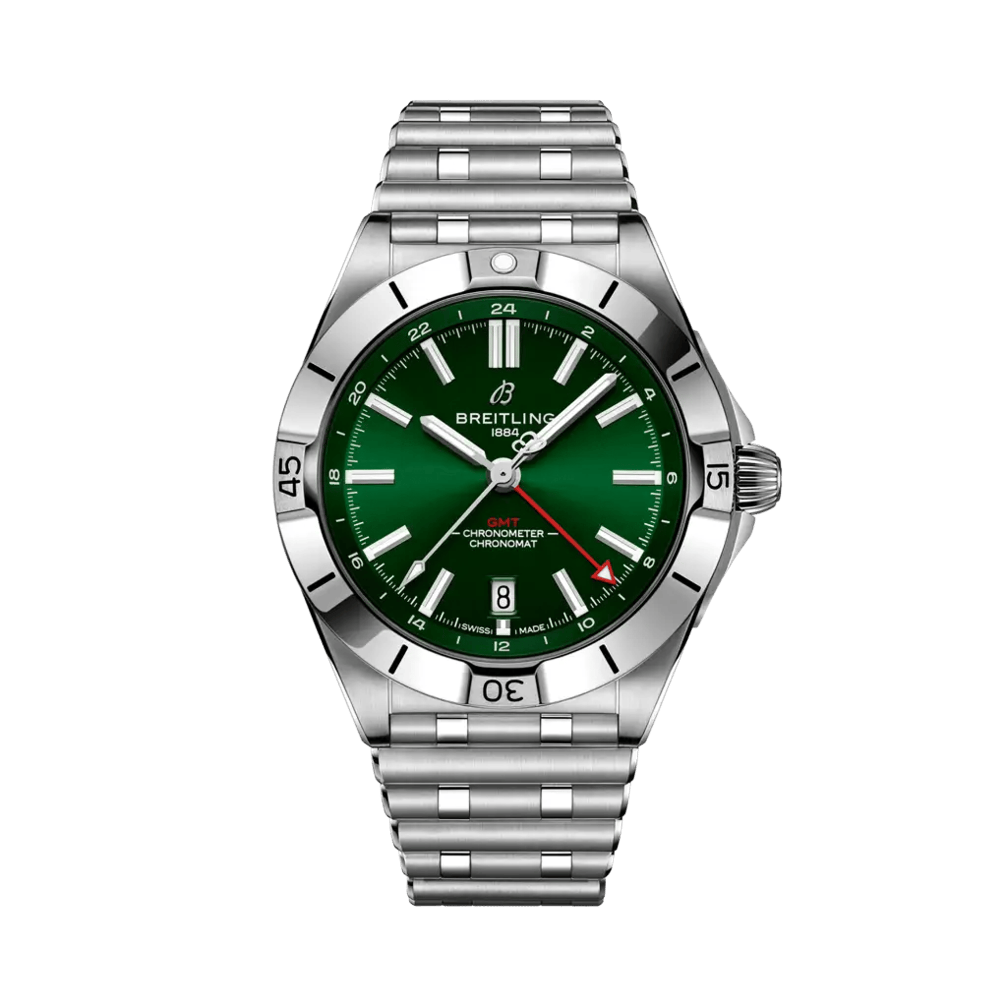 Breitling Chronomat Automatic GMT 40 A32398101L1A1 – vista frontale