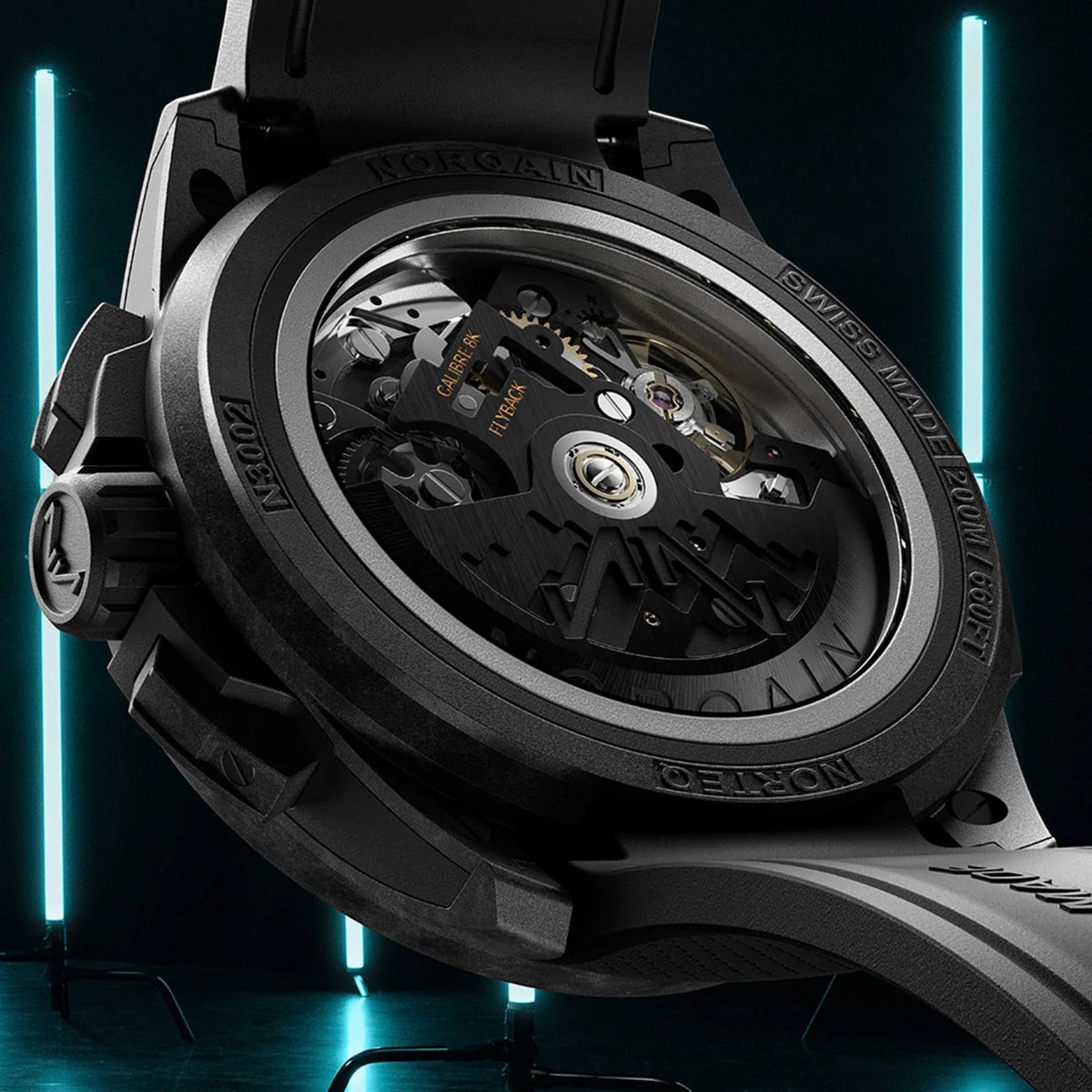 Norqain Wild One Skeleton Chrono N3002.40Q01.B07.R03