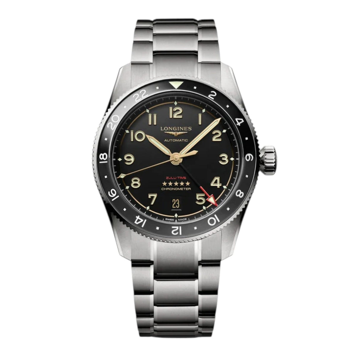 Longines Spirit Zulu Time Titanium L3.802.1.53.6