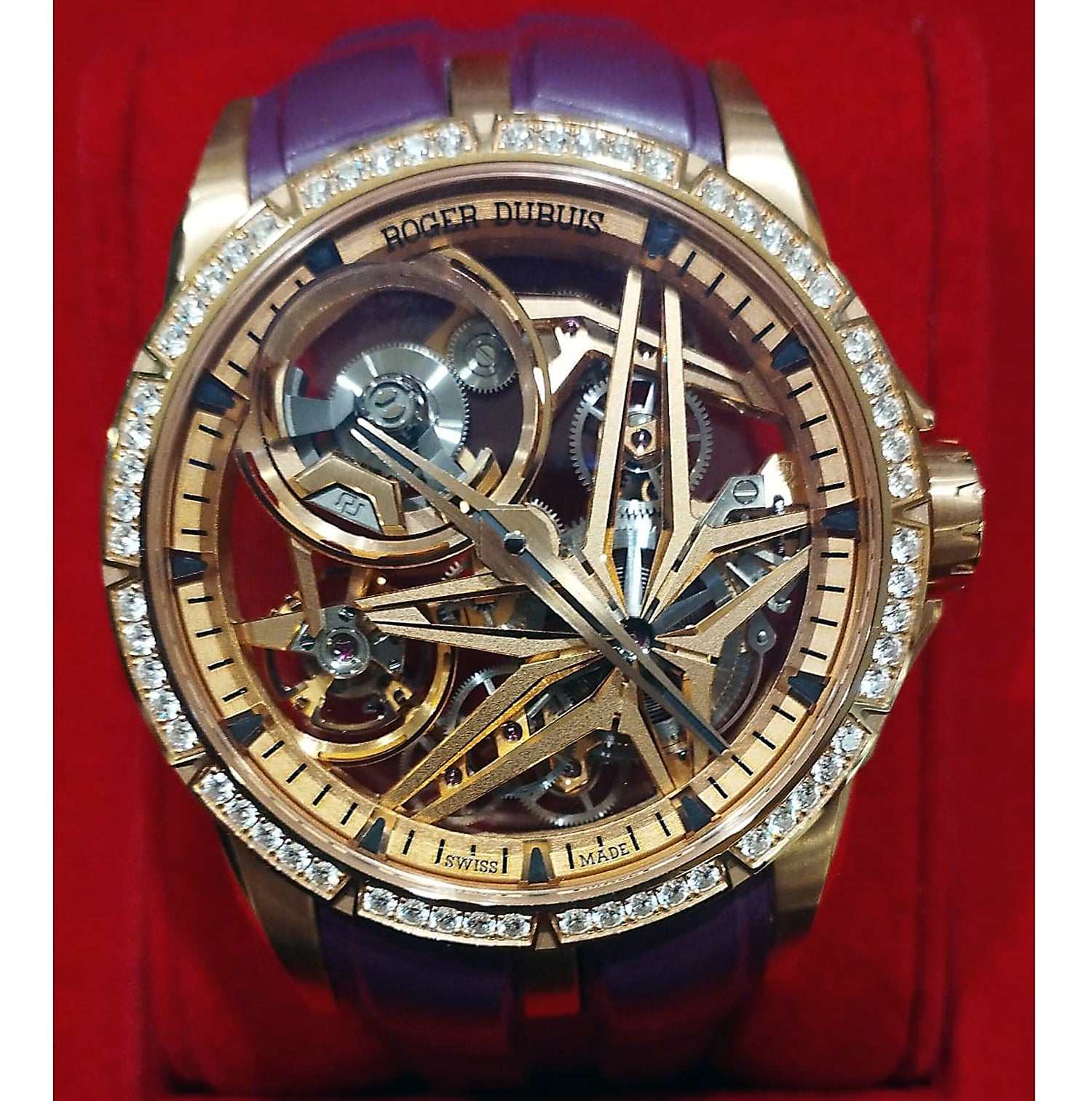 PRECIO A CONSULTAR - Contáctenos - Roger Dubuis Excalibur MonobalancierAutomático Oro Rosa 18 kt 42 mm Ref. DBEX0953 - ON7701