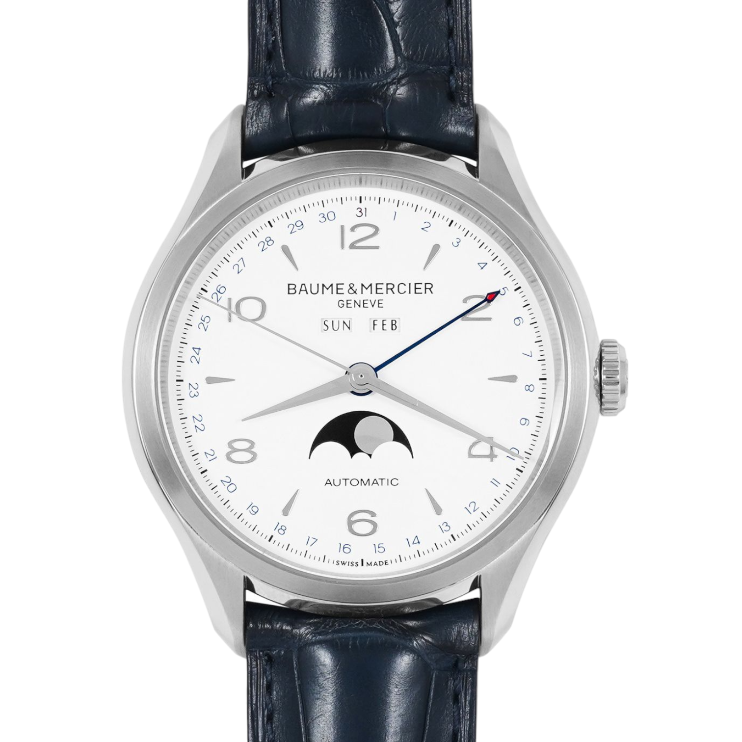 Baume &amp; Mercier Clifton Fase Lunar Ref. MOA10450 - ON4517