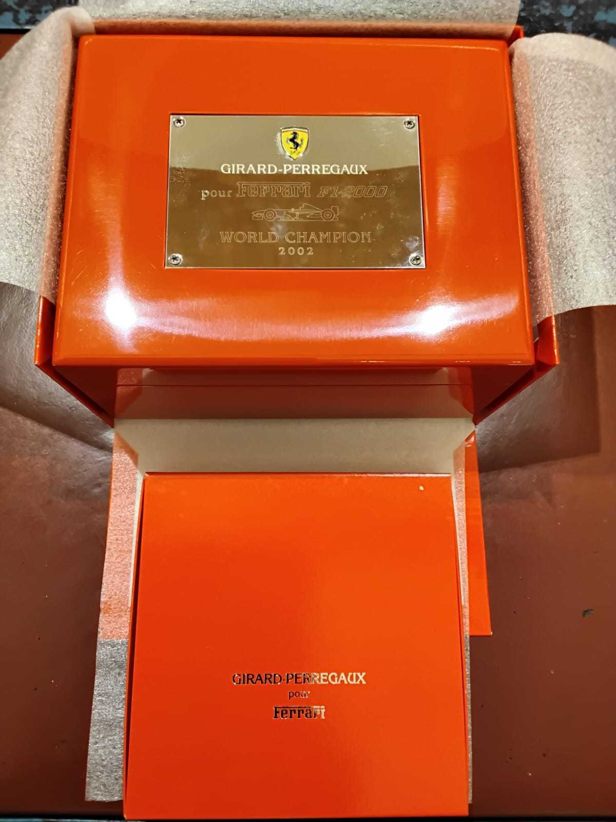 Girard Perregaux Ferrari Campeón del Mundo F2002 Ref. 4956 - ON3583