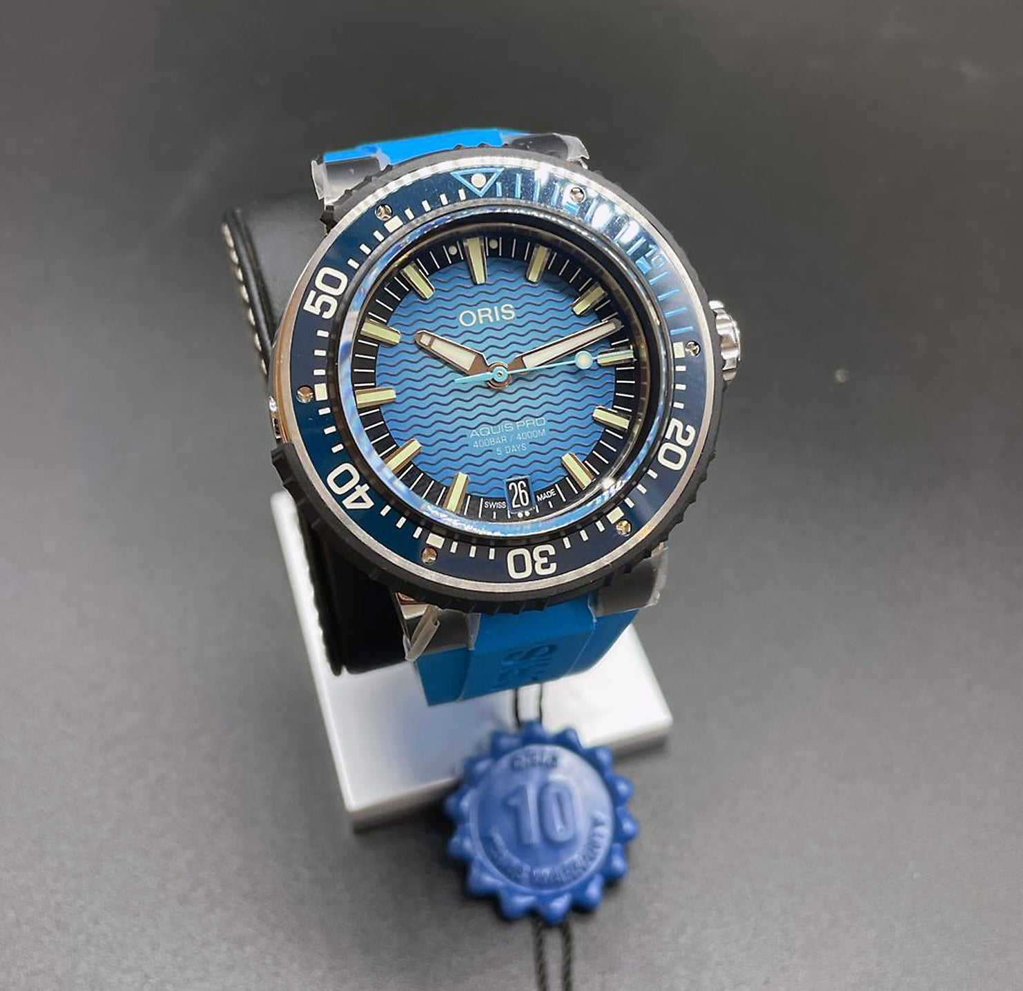 Oris Aquis Pro 4000 M 49,50 mm Ref. 01 400 7777 7155-SET - ON6492