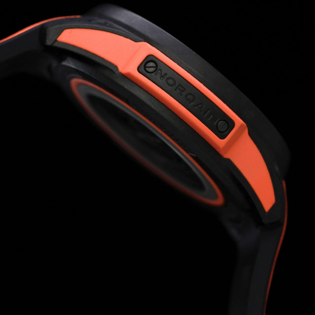 NORQAIN Wild ONE Skeleton 42mm Coral N3000.07Q31.B13
