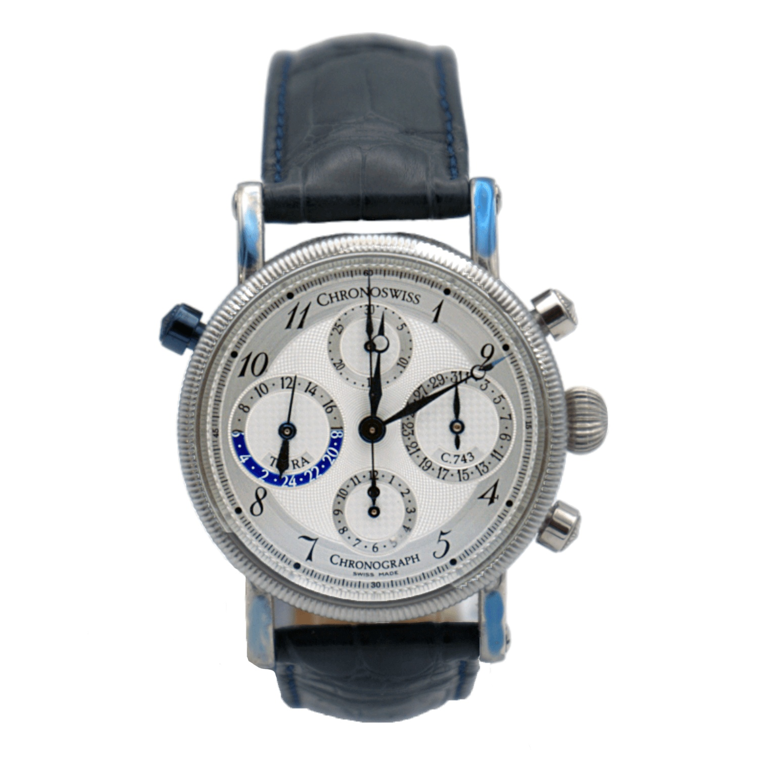 Chronoswiss Tora Chronograph Dual Time GMT New Never Worn Ref.  CH 7423 - ON5137 - LuxuryInStock