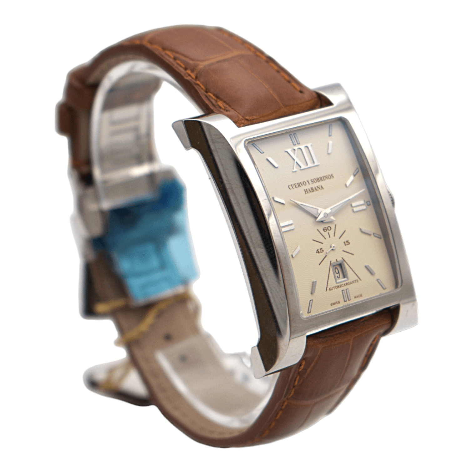 Cuervo y Sobrinos Esplendidos Habana Autorecargante New Never Worn Ref. . 2415.1.CL - ON5175 - LuxuryInStock