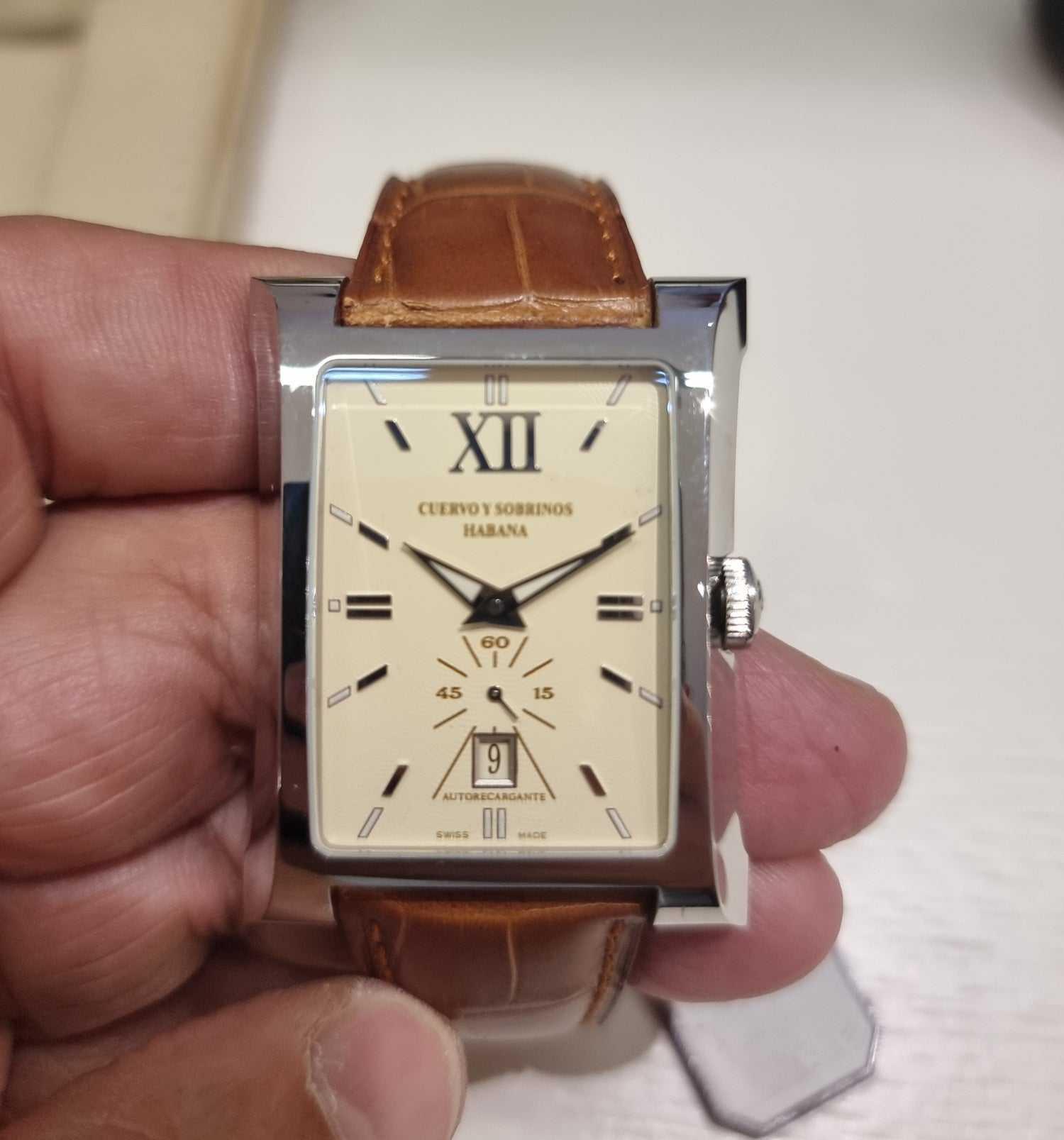 Cuervo y Sobrinos Esplendidos Habana Autorecargante New Never Worn Ref. . 2415.1.CL - ON5175 - LuxuryInStock