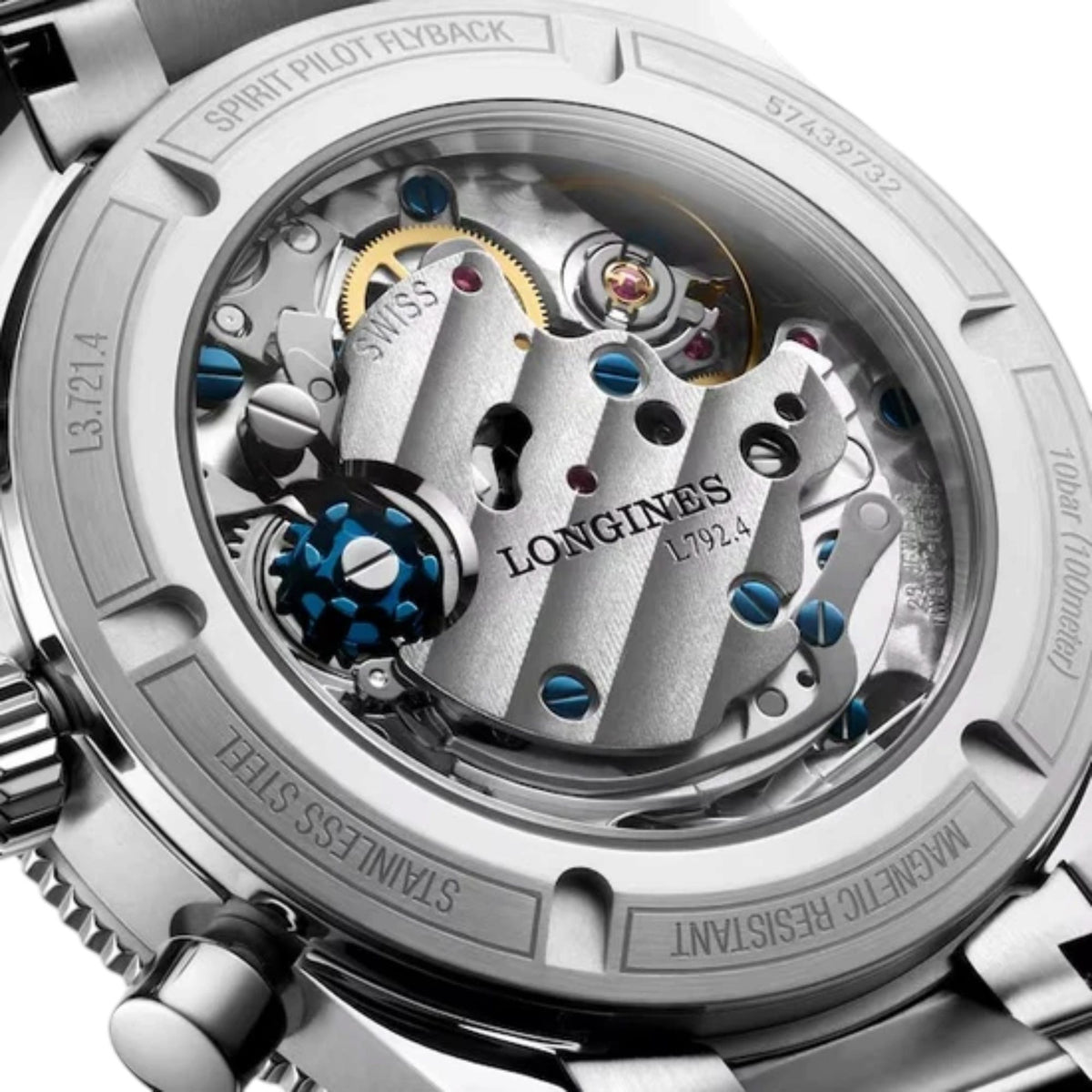 Longines Spirit Pilot Flyback L3.721.4.53.6