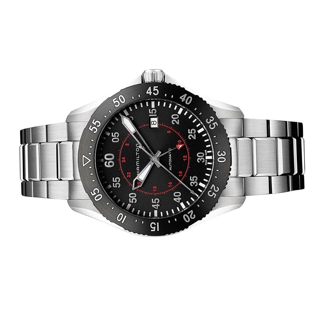 HAMILTON Khaki Aviation Pilot GMT H76755135