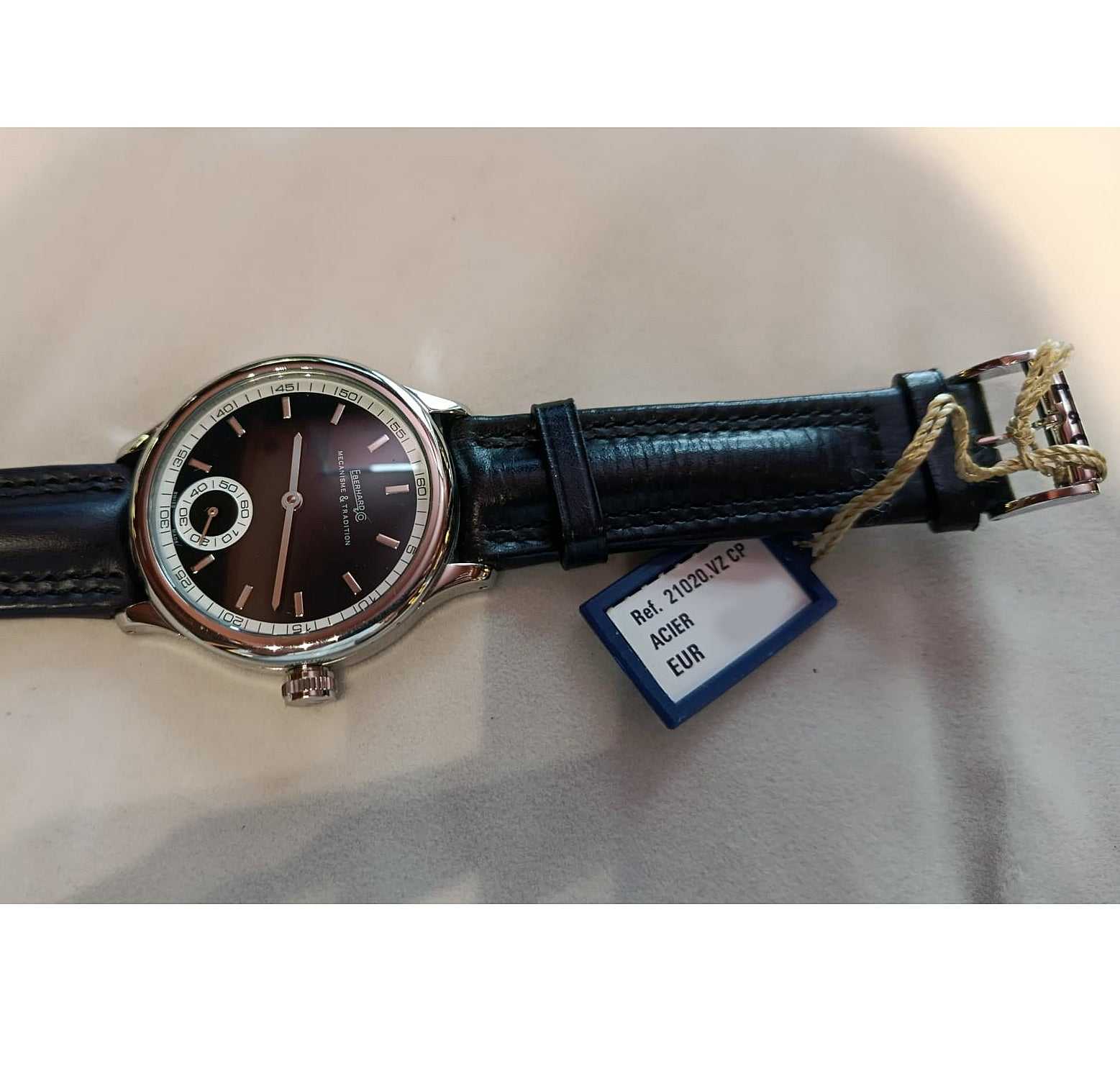 Eberhard &amp; Co. Traversetolo Manual 43 MM Ref. 21020.VZ CP - ON7920