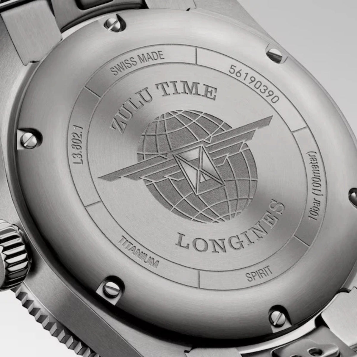 Longines Spirit Zulu Time Titanium L3.802.1.53.6