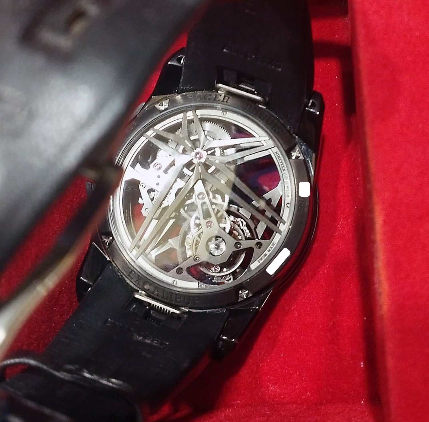 PRICE ON REQUEST - Contact us - Roger Dubuis Excalibur Monotourbillon Grey DLC Titanium 42 mm Auto Ref. DBEX0889 - ON7705