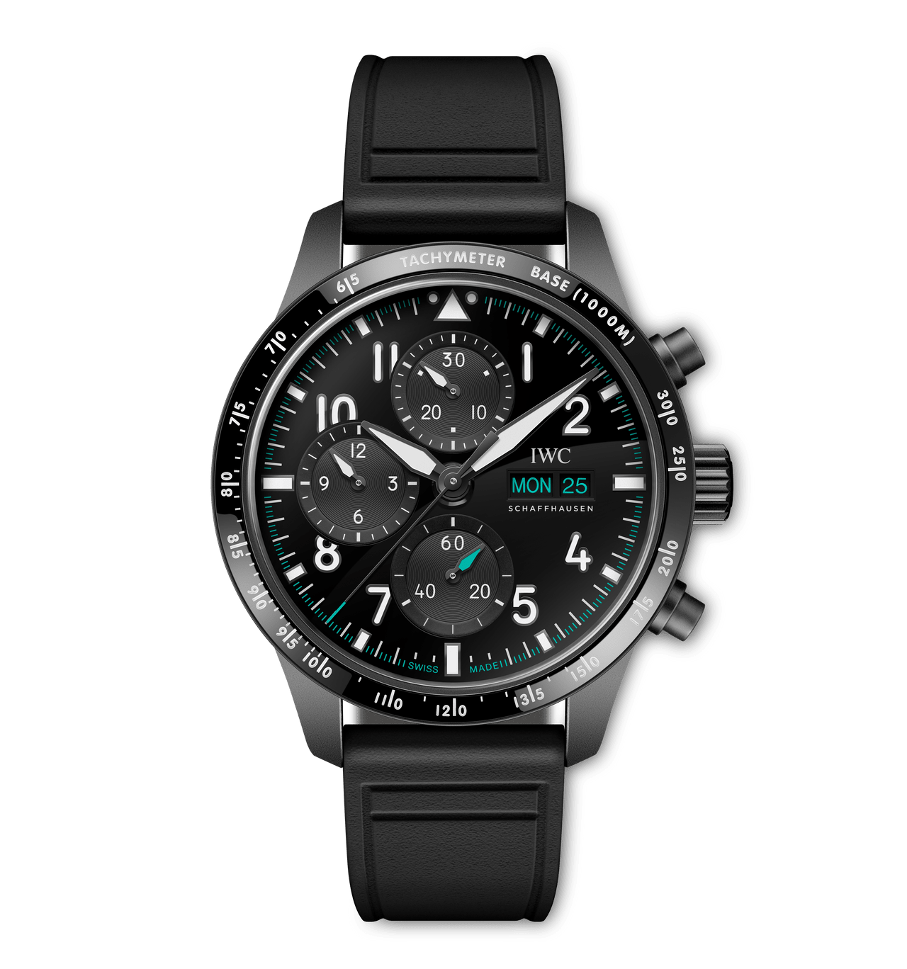 IWC Schaffhausen Pilot's Watch Chronograph 41 Edition Mercedes-AMG PETRONAS Ref. IW388108 - ON10085 - vista 5
