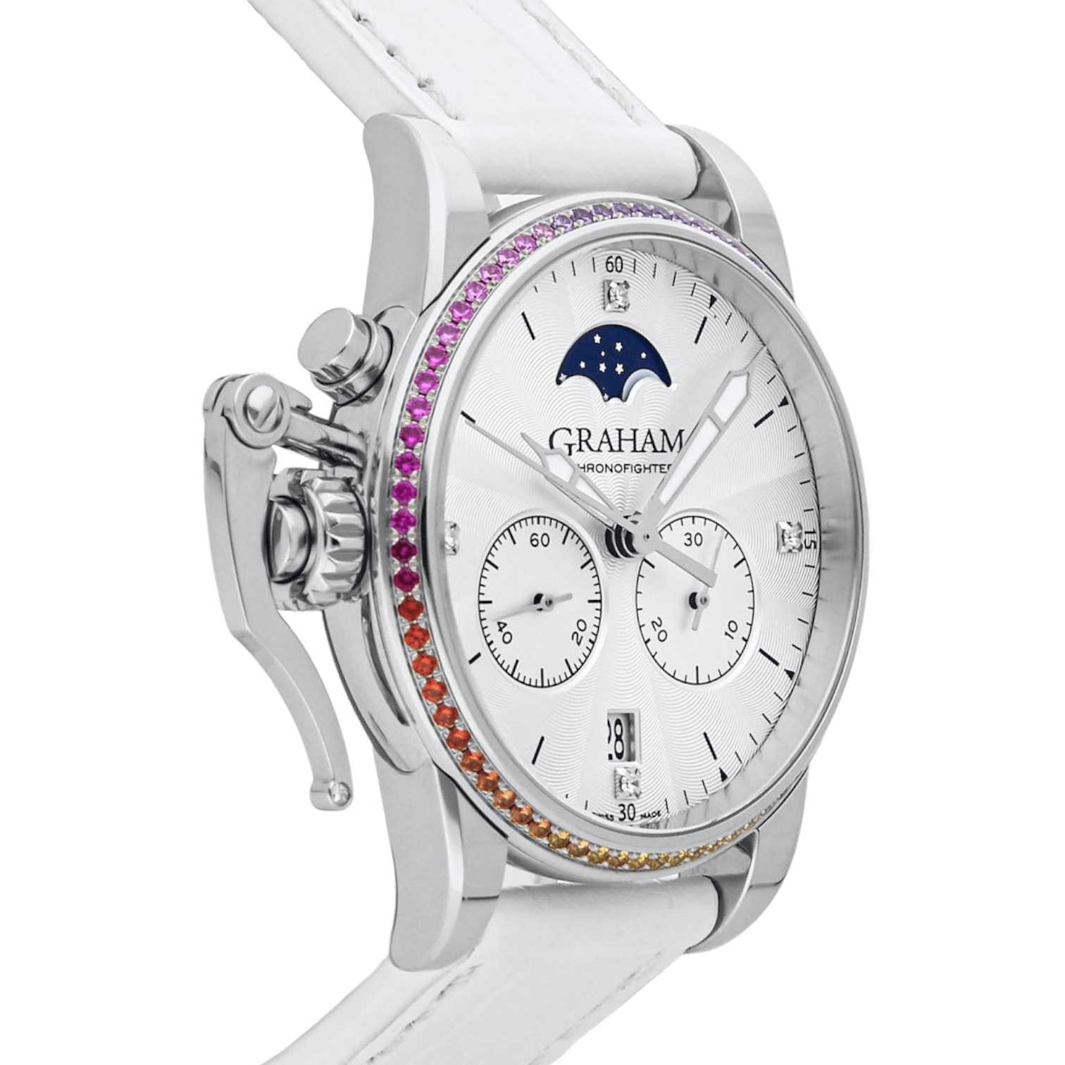 Graham Chronofighter 1965 Lady Moon Rockolors Ref. 2CXMSS06A - ON5473 - LuxuryInStock