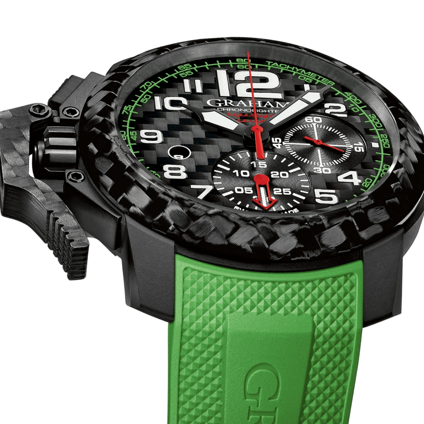 Graham Chronofighter Superlight Carbon Green 47 mm Ref. 2CCBK.G06A - ON5470 - LuxuryInStock