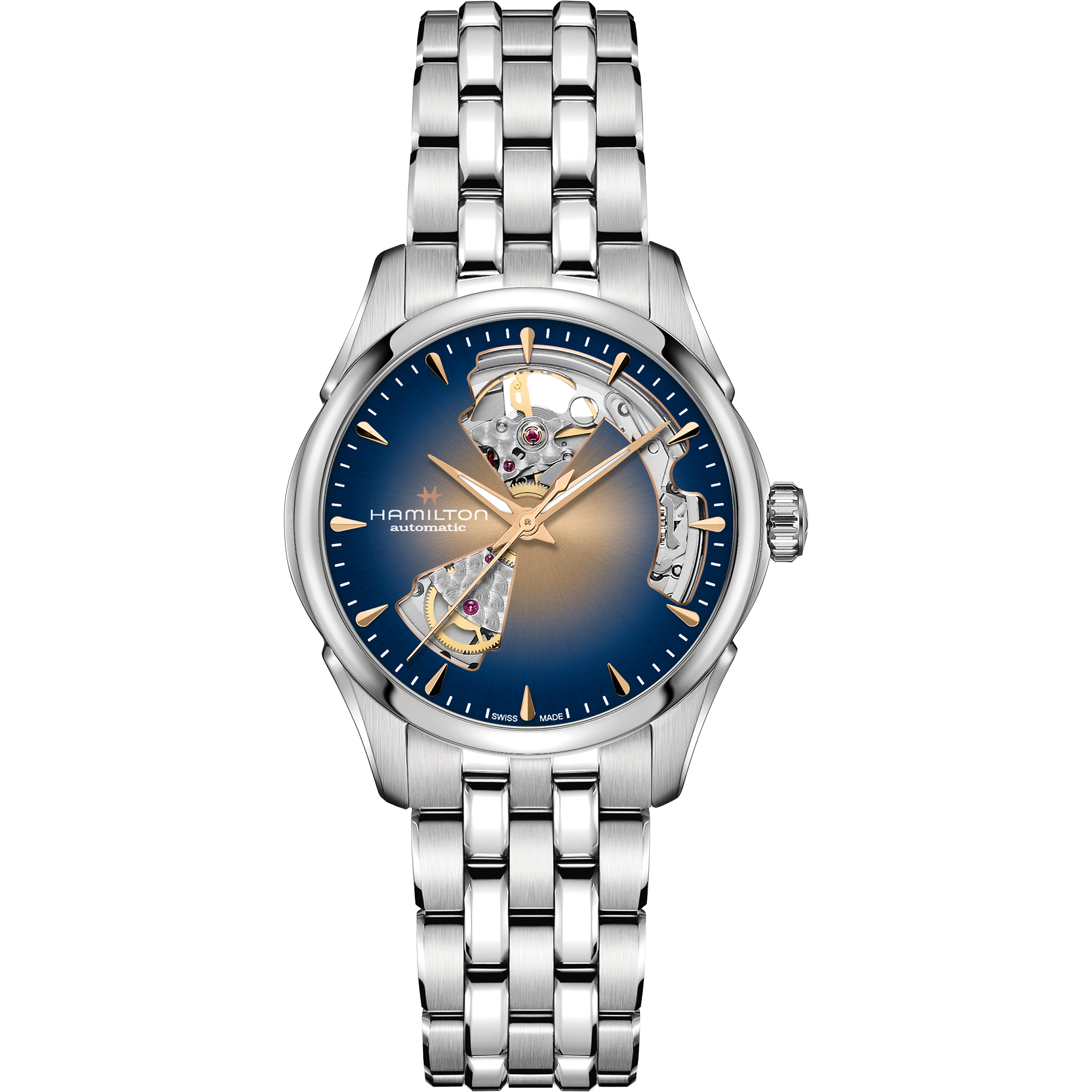 Hamilton Jazzmaster Open Heart Lady Auto Ref. H32215101 - ON09980